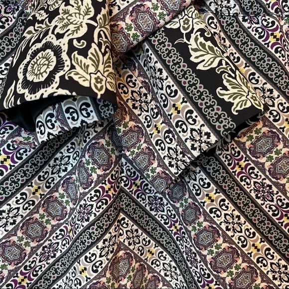 NEW Alice + Olivia Lincoln Print Piped Drawstring Blazer In Dream Castle/ Combo - Picture 12 of 16